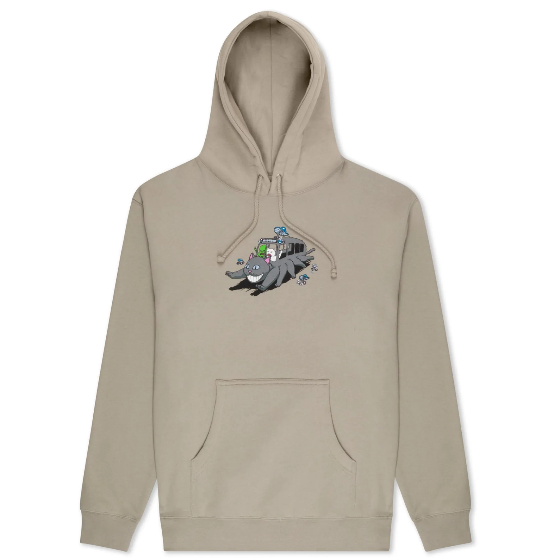Ripndip Hoodies / Crewnecks<Adventure Bus Hoodie (Cement)
