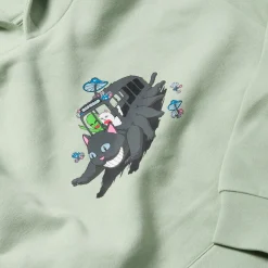 Ripndip Hoodies / Crewnecks<Adventure Bus Hoodie (Sage)