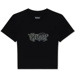 Ripndip Womens|Womens<Angels Baby Tee (Black)