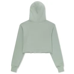 Ripndip Hoodies / Crewnecks|Womens<Angels Cropped Hoodie (Sage Grey)