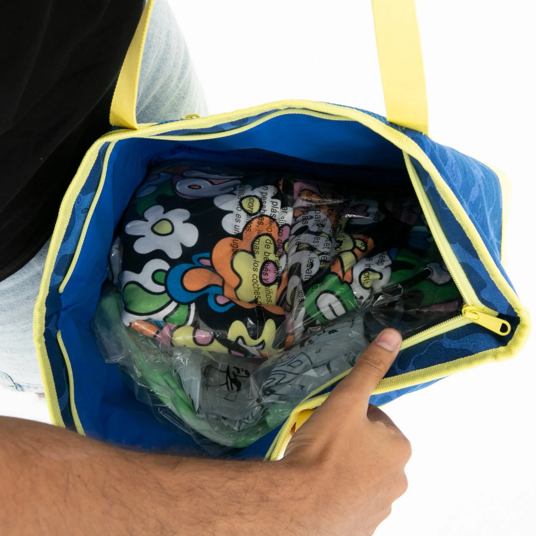Ripndip Stocking Stuffers|Totes<Baja Nylon Beach Bag (Blue)