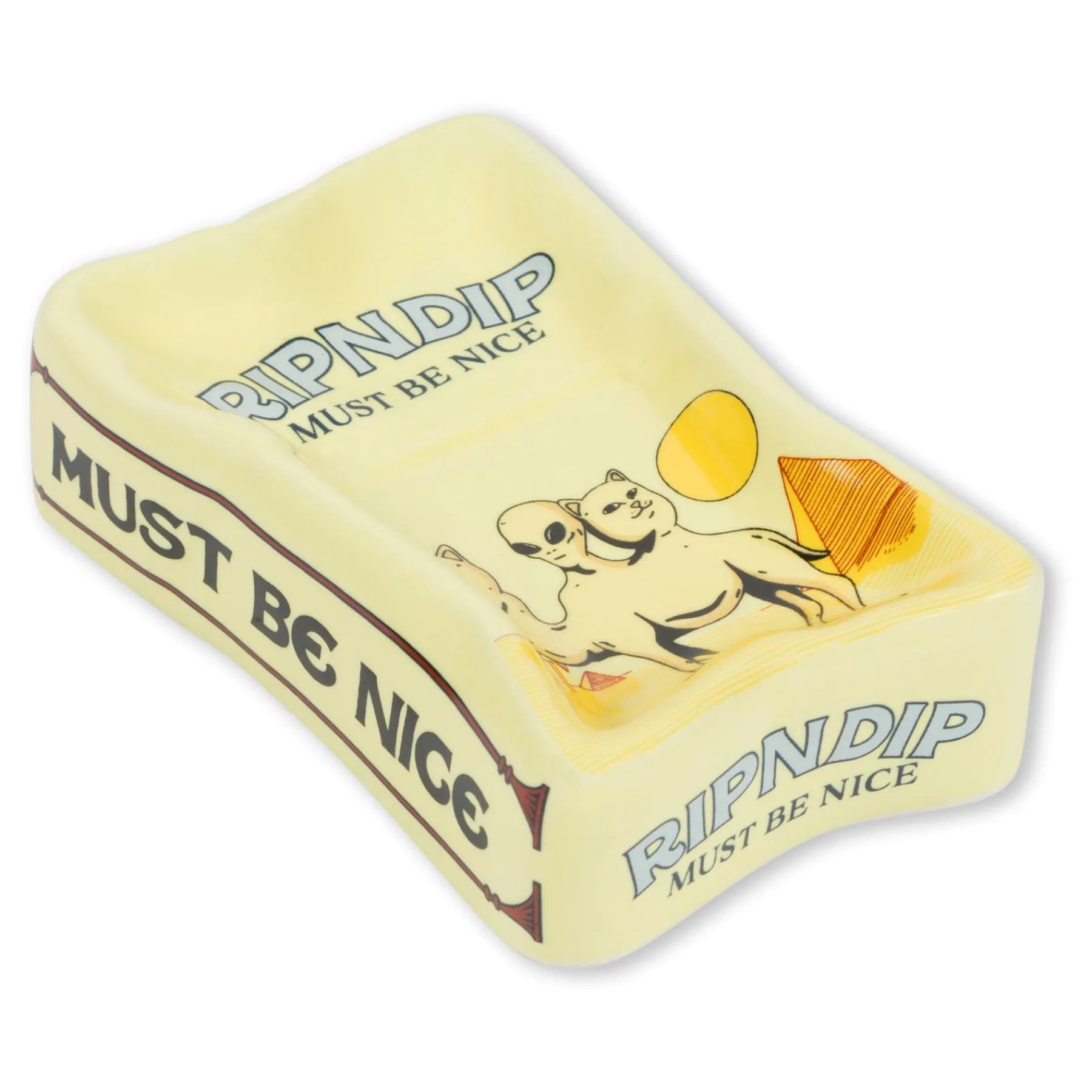 Ripndip Stocking Stuffers|Home Goods<Barnum Ceramic Ash Tray (Yellow)