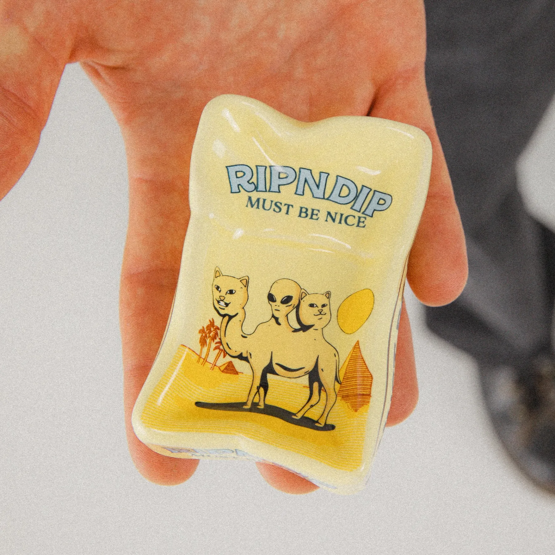 Ripndip Stocking Stuffers|Home Goods<Barnum Ceramic Ash Tray (Yellow)