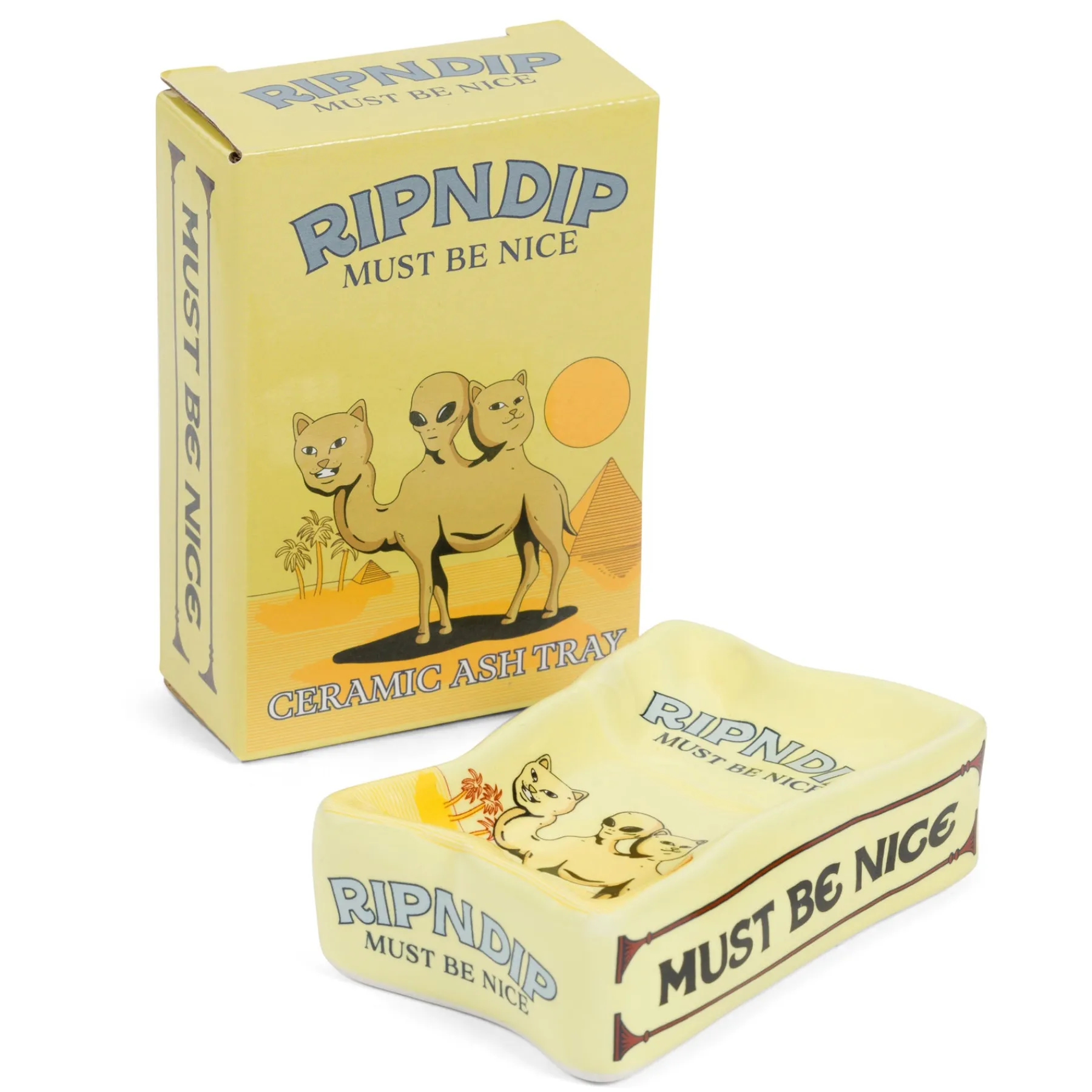 Ripndip Stocking Stuffers|Home Goods<Barnum Ceramic Ash Tray (Yellow)