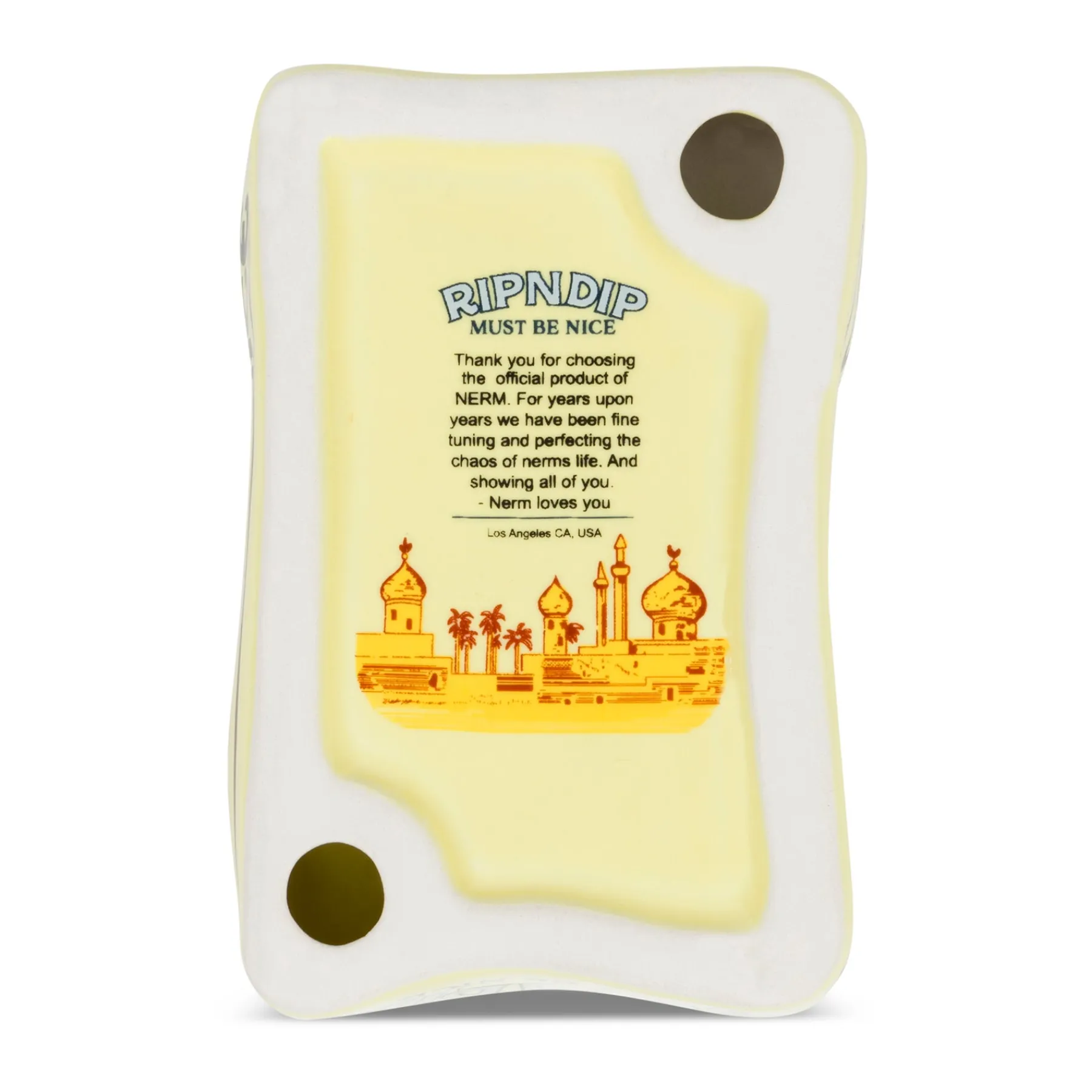 Ripndip Stocking Stuffers|Home Goods<Barnum Ceramic Ash Tray (Yellow)