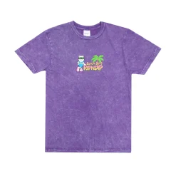 Ripndip Short Sleeve Tees<Beach Boys Tee (Purple Mineral Wash)