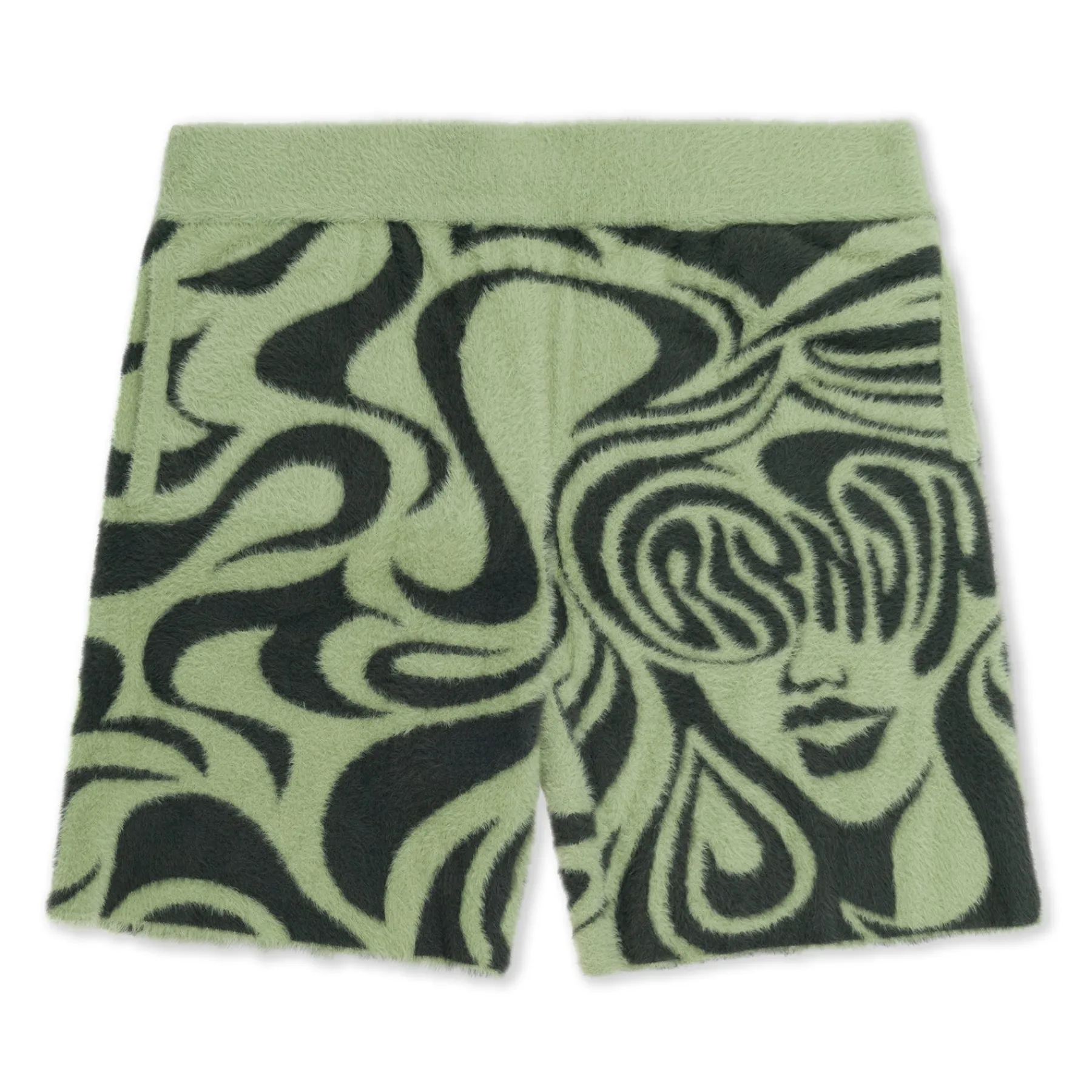 Ripndip Shorts<Beautiful Fomo Mohair Shorts (Pistachio)