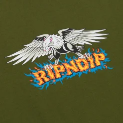 Ripndip Short Sleeve Tees<Birdy Tee (Olive)