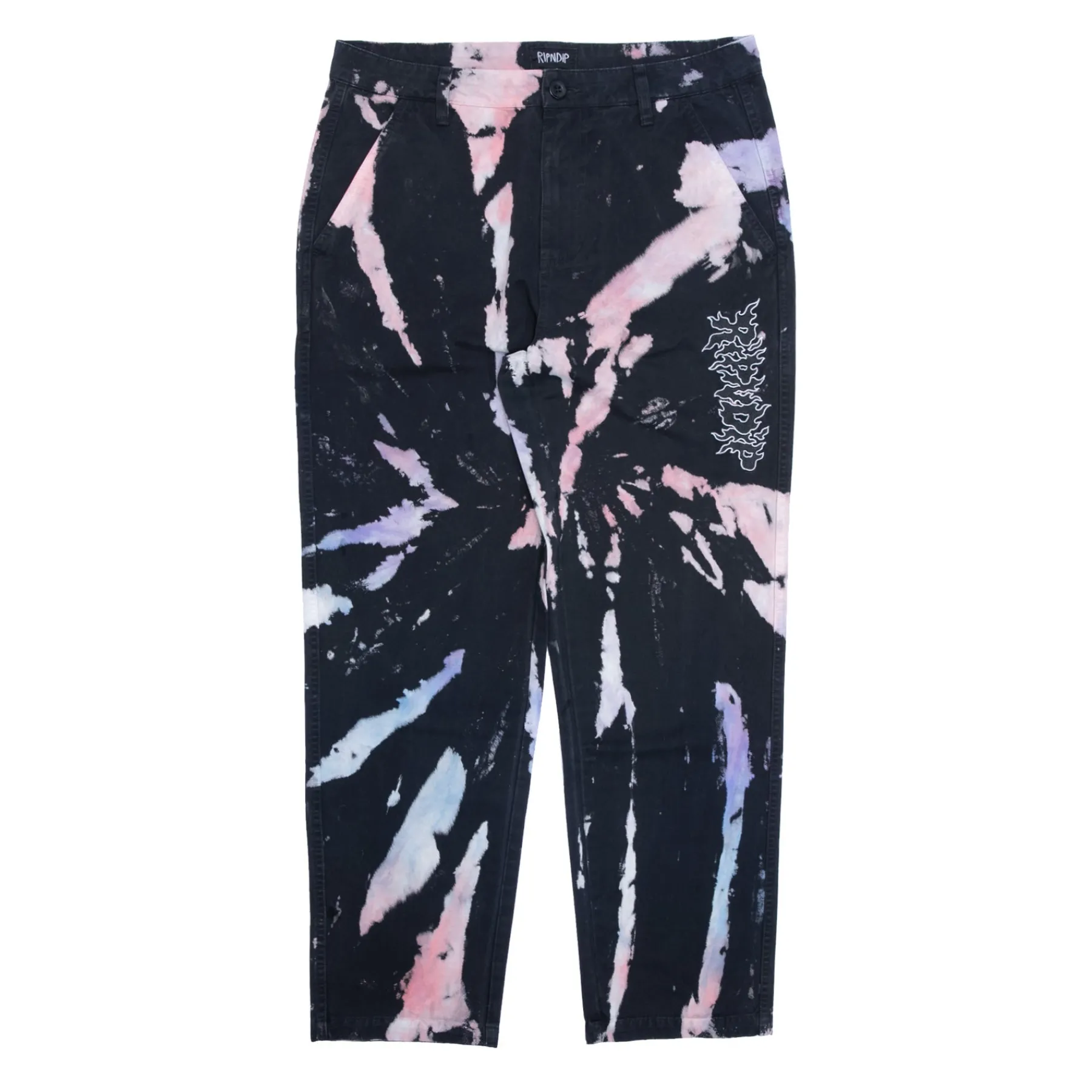 Ripndip Pants|Stocking Stuffers<Blaze Pants (Black/Peach/Purple Tie Dye)