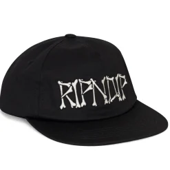 Ripndip Strapbacks / Snapbacks<Bones Snapback (Black)