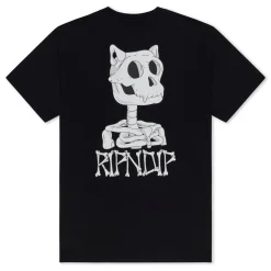 Ripndip Short Sleeve Tees<Bones Tee (Black)