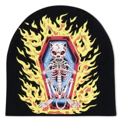 Ripndip Beanies<Burn In Heck Beanie (Black)