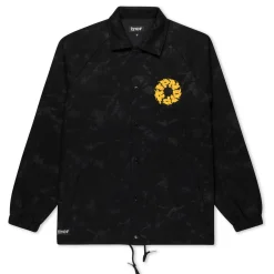 Ripndip Jackets<Burn In Heck Coaches Jacket (Black)