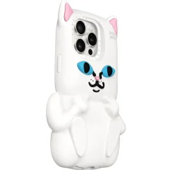 Ripndip Iphone Cases<CASETiFY x Lord Nermal iPhone 3D Phone Case (White)