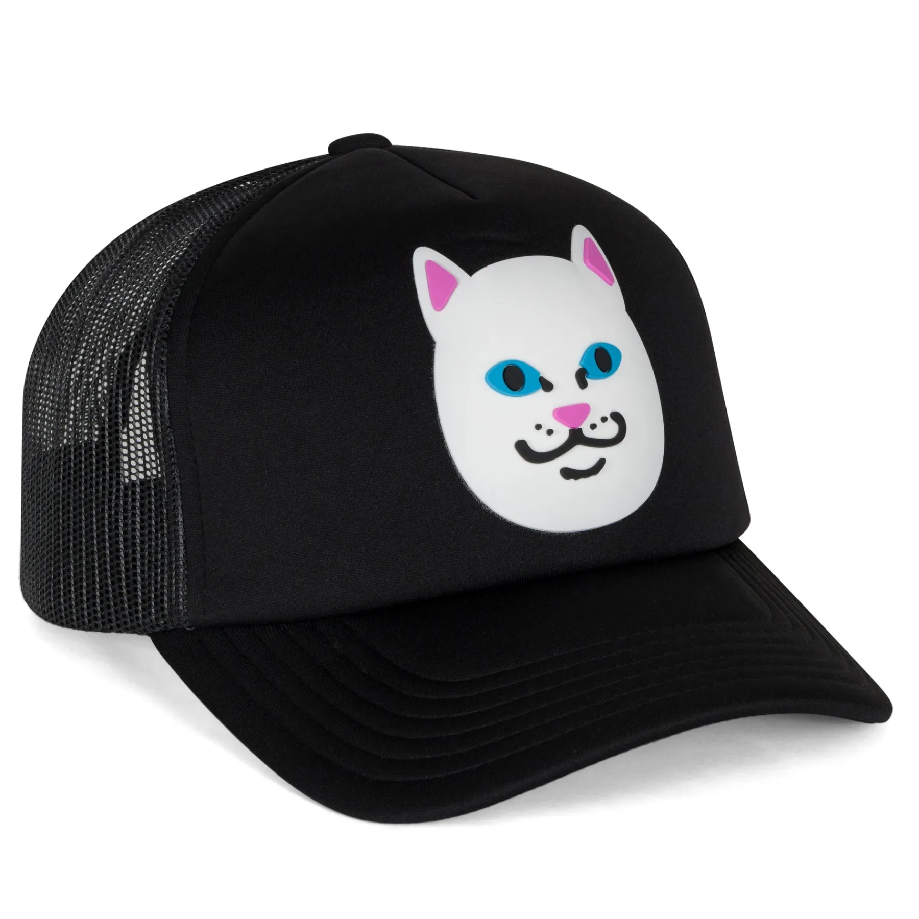 Ripndip Truckers<Casetify x Nermal Trucker Hat (Black)