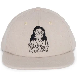 Ripndip Strapbacks / Snapbacks|Stocking Stuffers<Cat Lady Wool Strapback Hat (Charcoal)