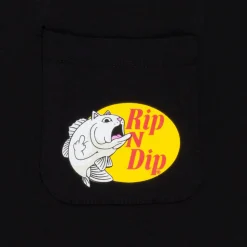 Ripndip Short Sleeve Tees|Stocking Stuffers<Catfish Pocket Tee (Black)