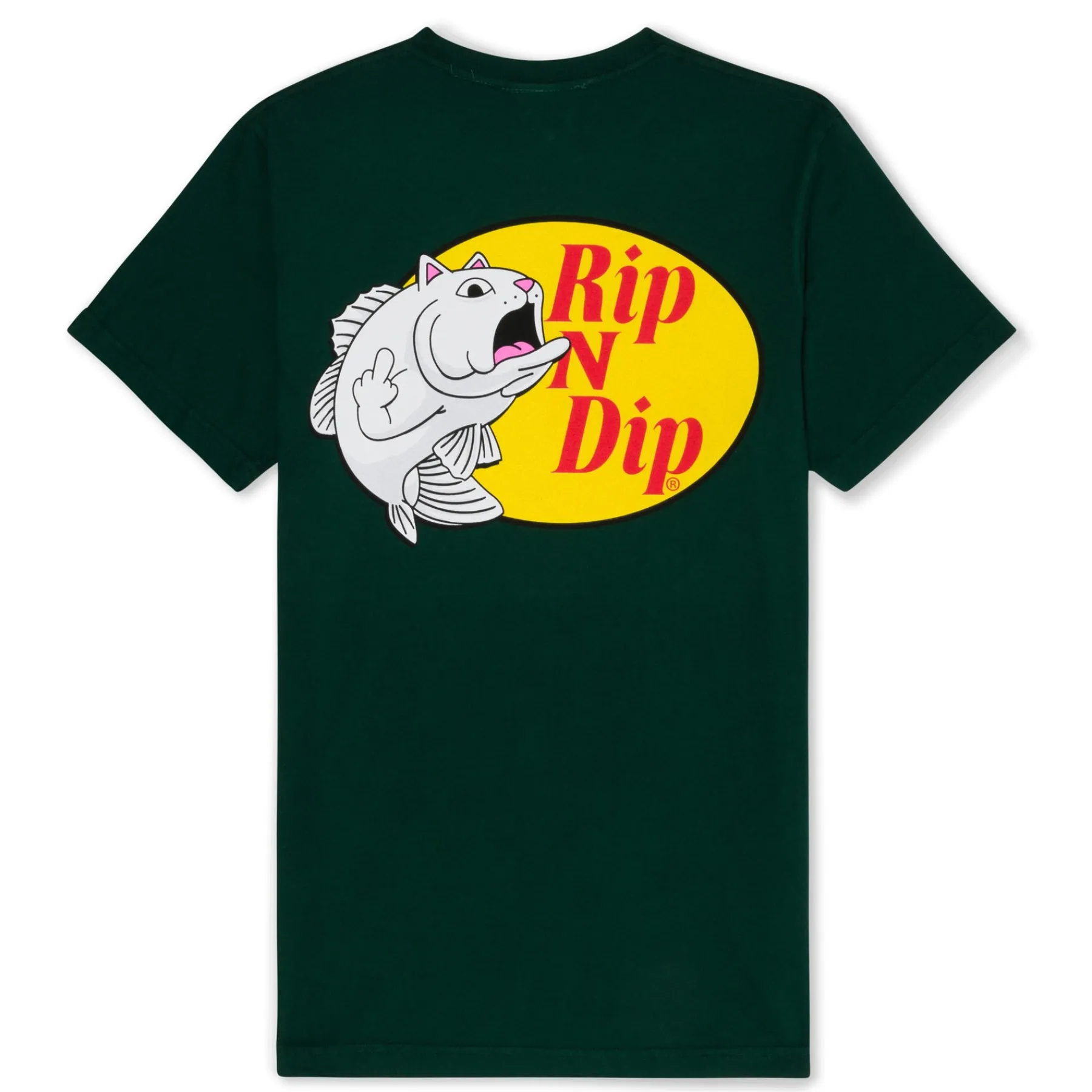 Ripndip Short Sleeve Tees<Catfish Tee (Hunter Green)