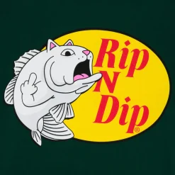 Ripndip Short Sleeve Tees<Catfish Tee (Hunter Green)