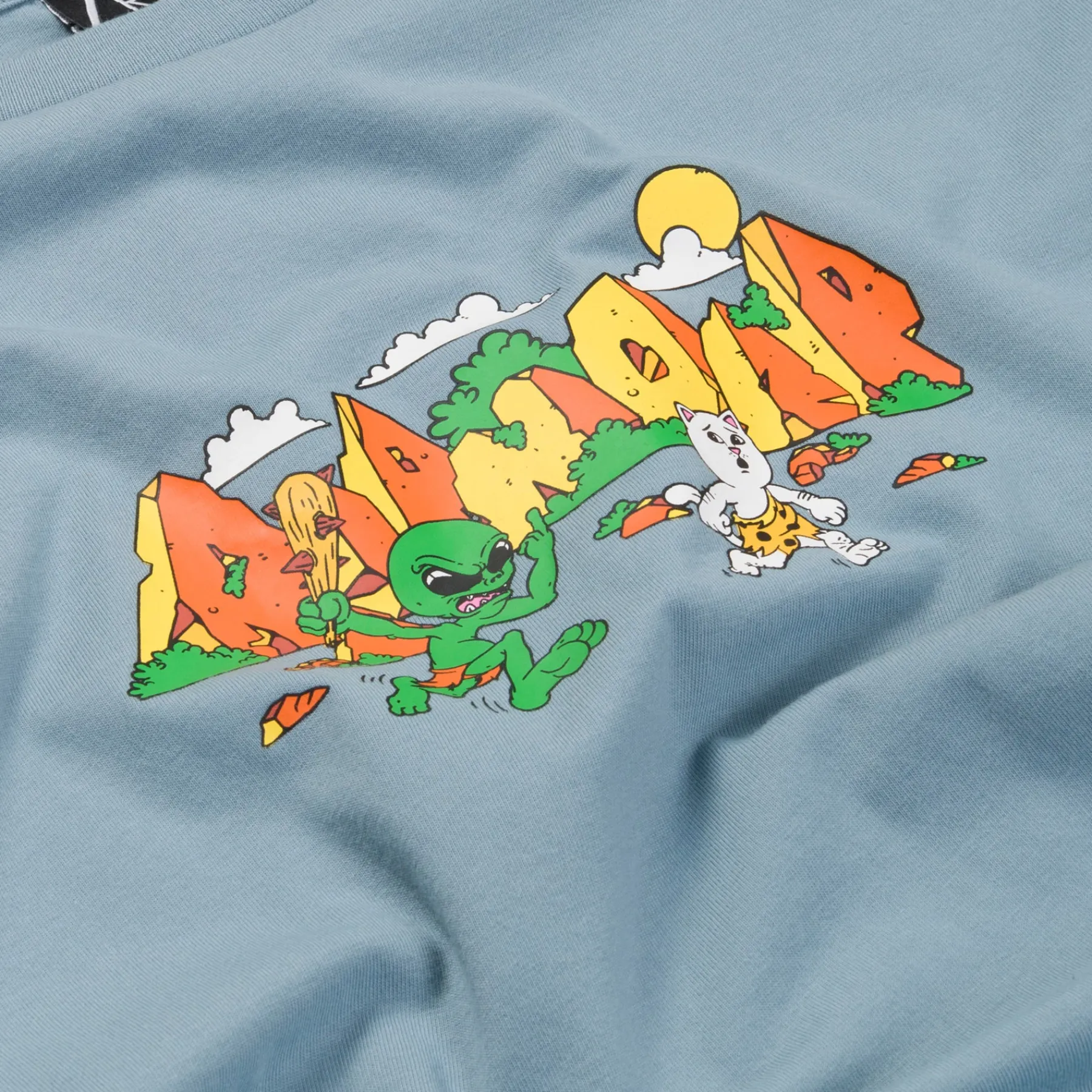 Ripndip Short Sleeve Tees|Stocking Stuffers<Cavenerm Tee (Light Slate)