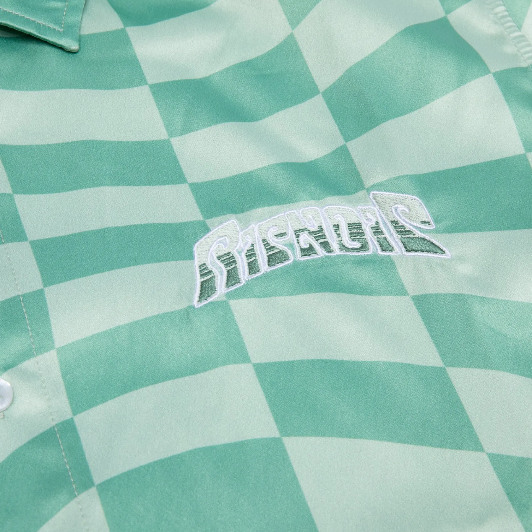 Ripndip Button Ups|Stocking Stuffers<Checked Short Sleeve Button Up (Olive/Pine)