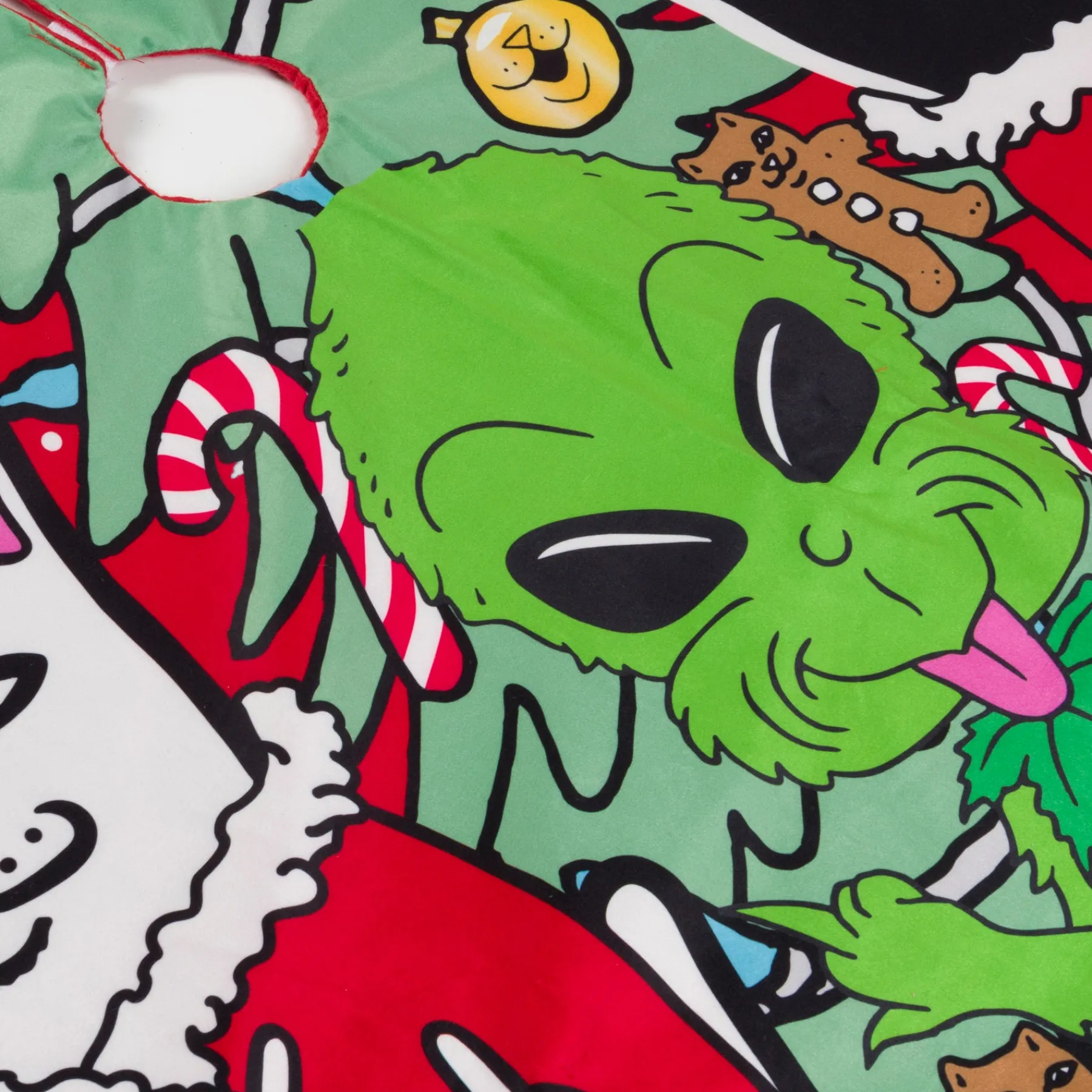 Ripndip Stocking Stuffers|Christmas Items<Christmas Gang Tree Skirt (Red)