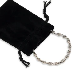 Ripndip Accessories|Womens<Chrome Kitty Bracelet (Silver)