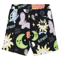 Ripndip Sweats|Shorts<Circo Loco Sweatshorts (Black)