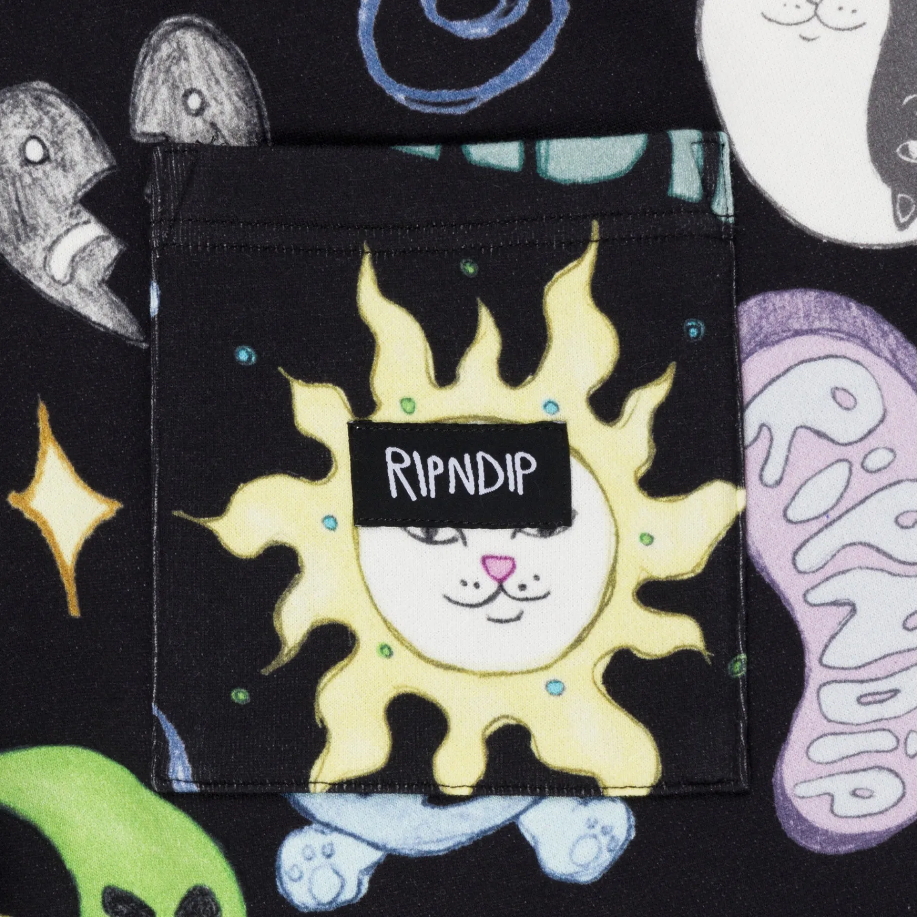 Ripndip Sweats|Shorts<Circo Loco Sweatshorts (Black)