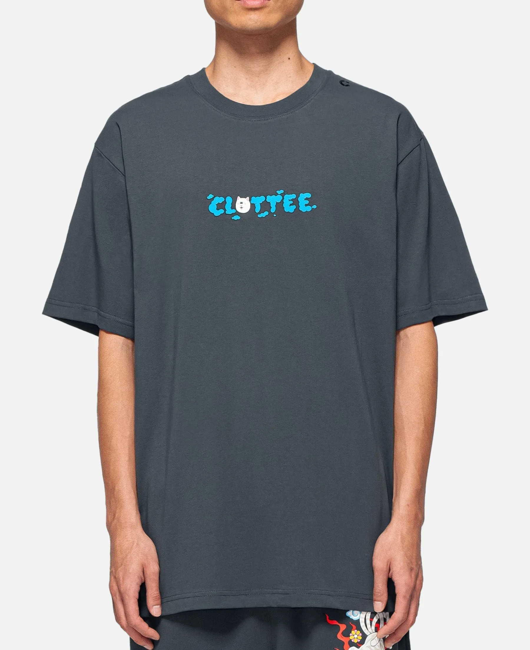 Ripndip Short Sleeve Tees|Stocking Stuffers<Clottee Clouds Tee (Grey)