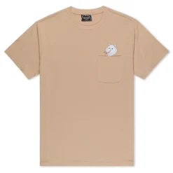 Ripndip Short Sleeve Tees<Cobra Nerm Pocket Tee (Almond)