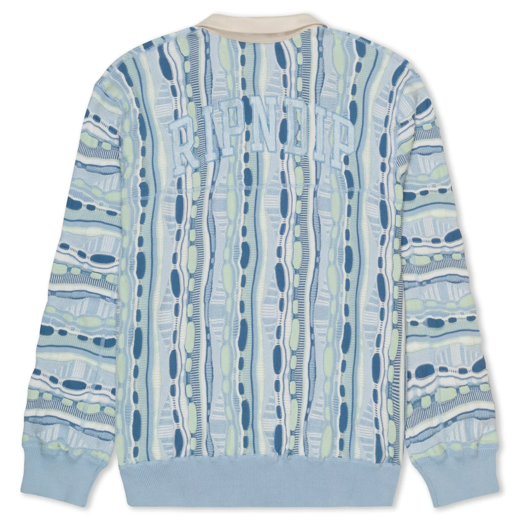 Ripndip Jackets|Knits / Sweaters<Corded Button Up Jacket (Light Blue)