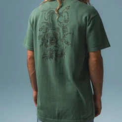 Ripndip Short Sleeve Tees|Stocking Stuffers<Crouching Nerm Knit Tee (Forest)