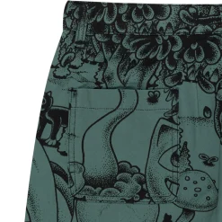Ripndip Shorts|Stocking Stuffers<Dark Twisted Fantasy Twill Shorts (Olive/Black)