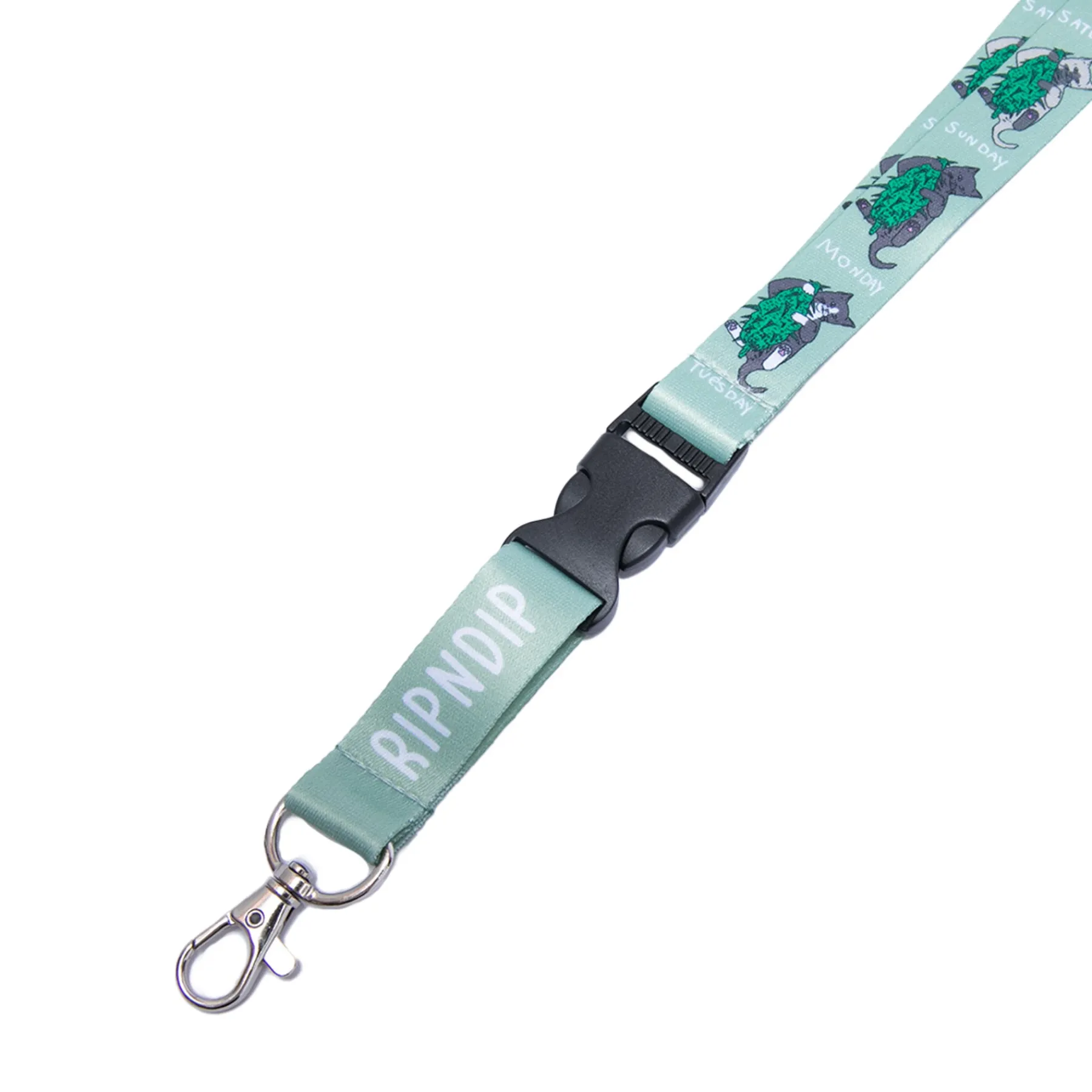 Ripndip Lanyards / Keychains<Days Of The Week Lanyard (Pistachio)