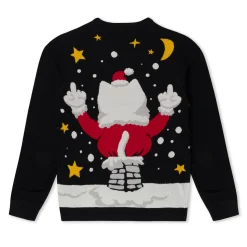 Ripndip Knits / Sweaters|Christmas Items<Deck The Halls Knit Sweater (Black)