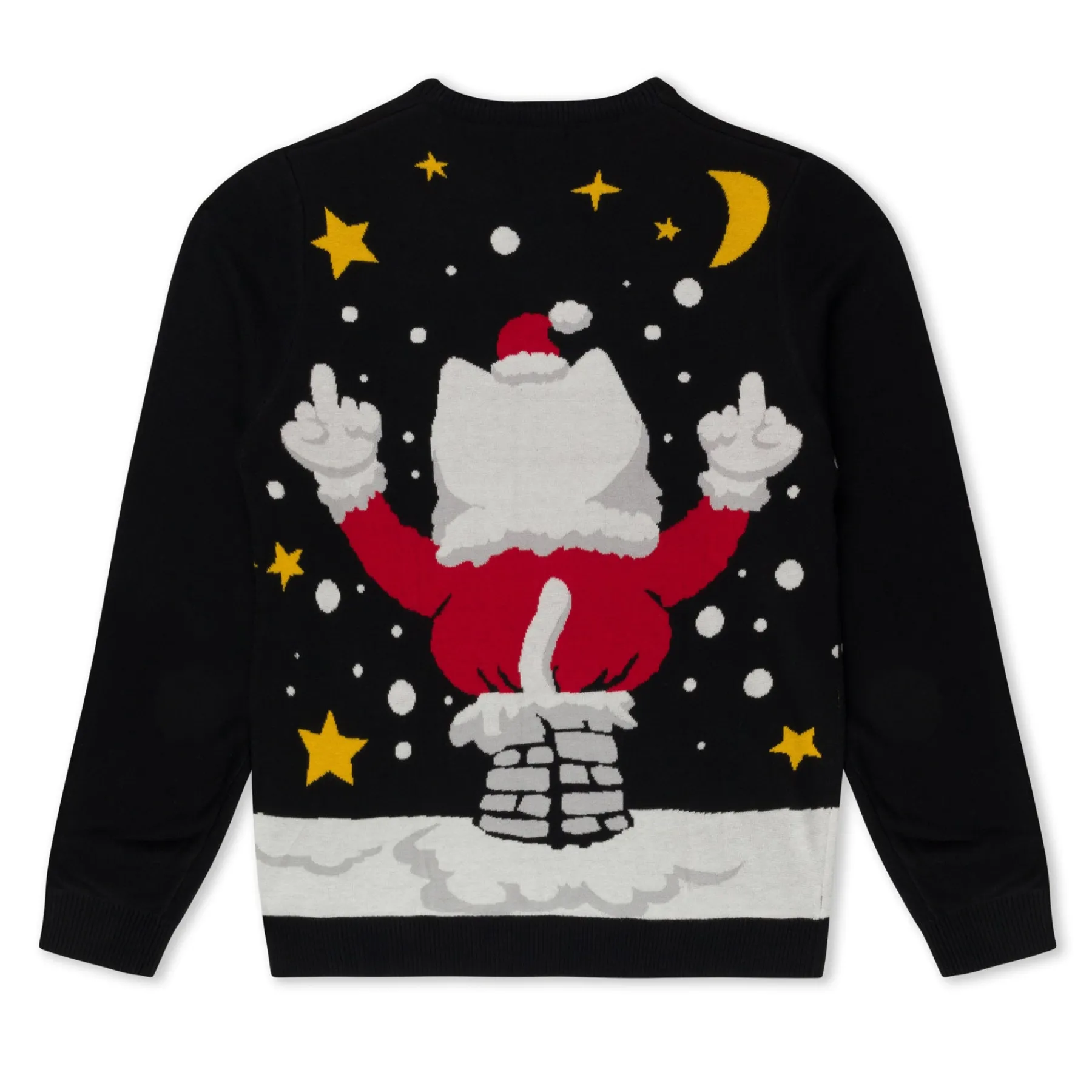Ripndip Knits / Sweaters|Christmas Items<Deck The Halls Knit Sweater (Black)