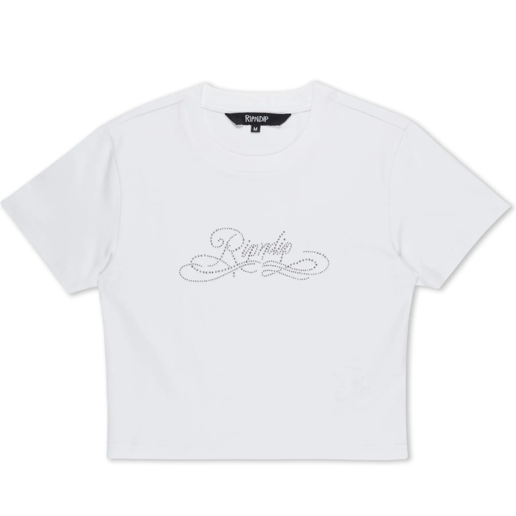 Ripndip Womens|Womens<Delresto Cropped Tee (White)
