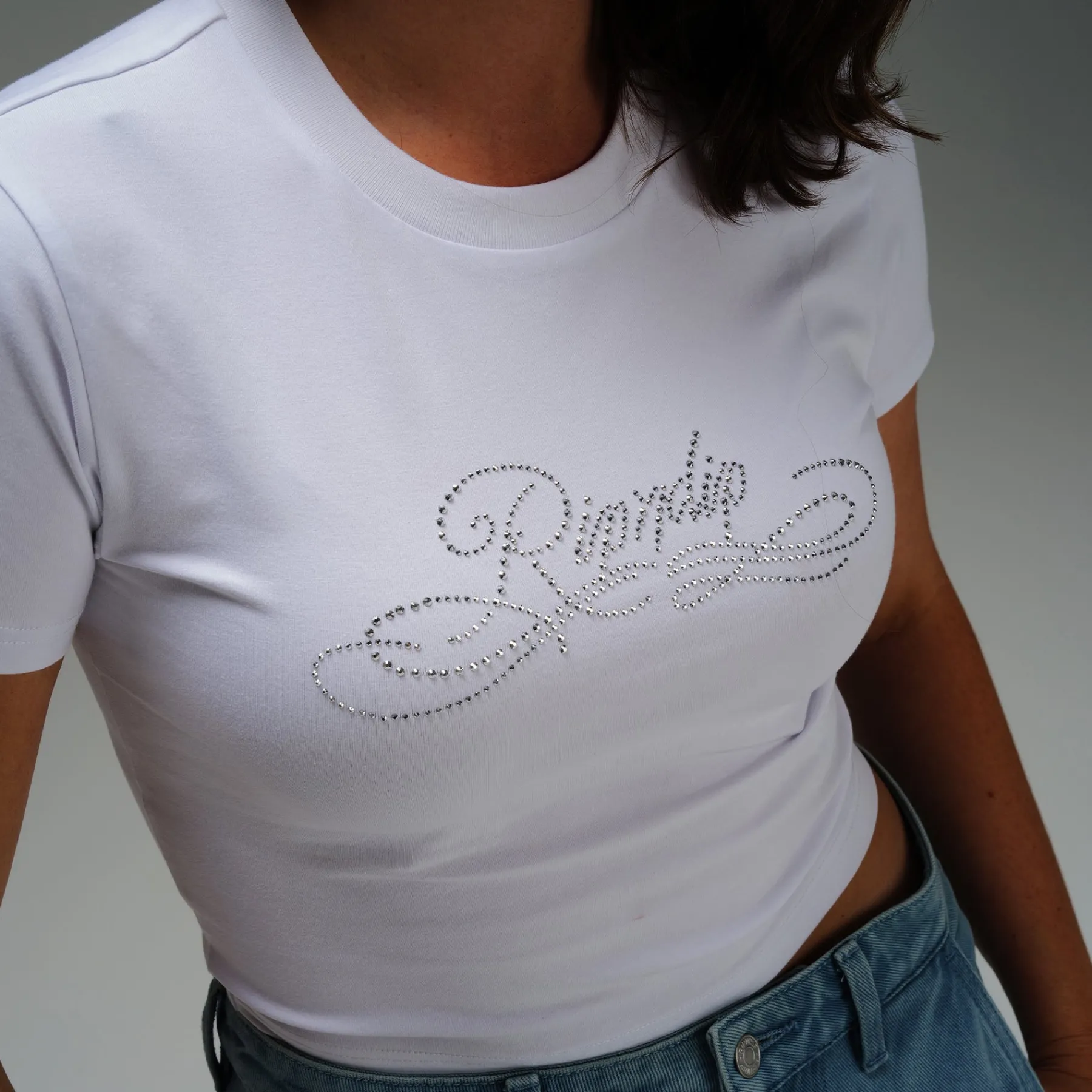 Ripndip Womens|Womens<Delresto Cropped Tee (White)