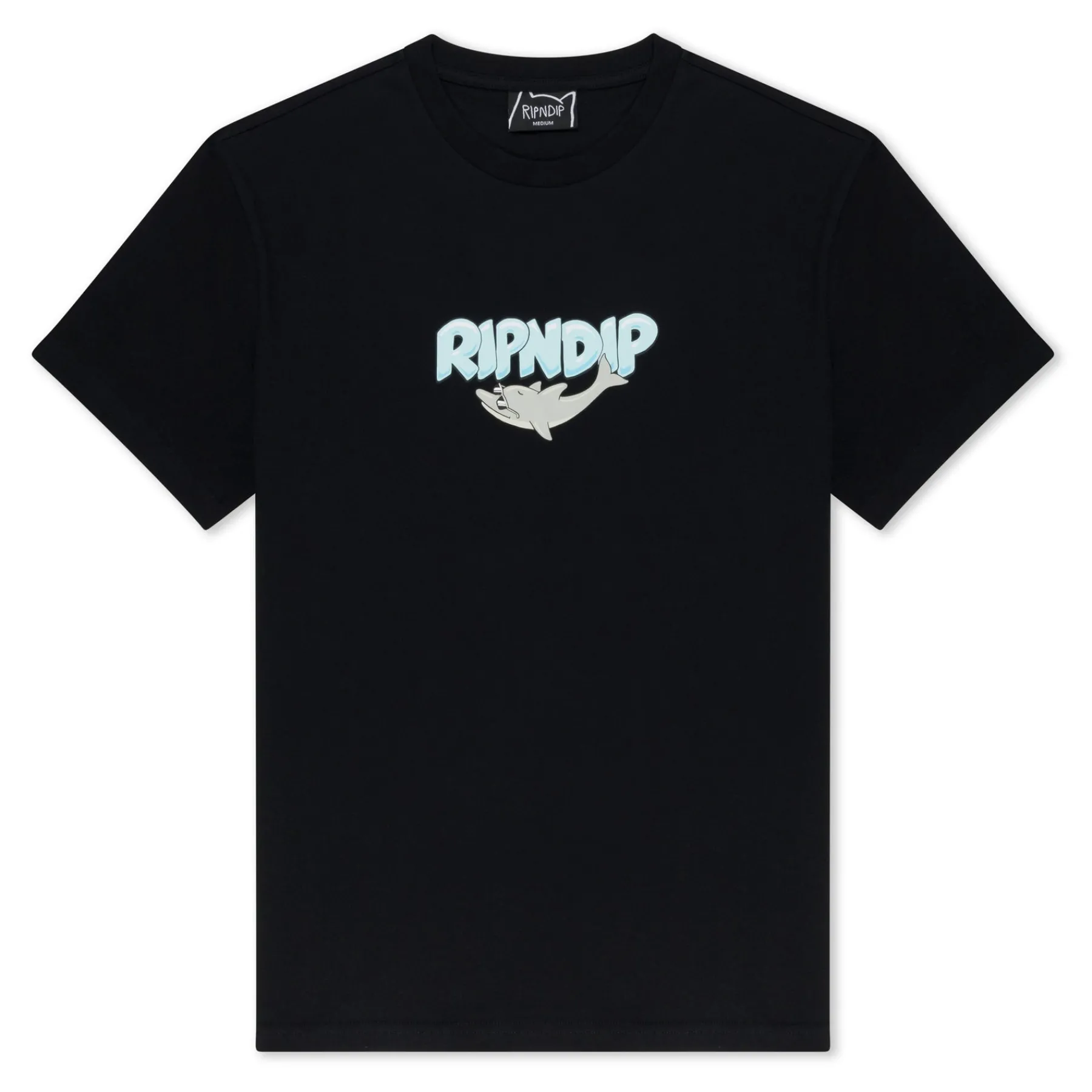 Ripndip Short Sleeve Tees|Stocking Stuffers<Dolphin Dudes Tee (Black)