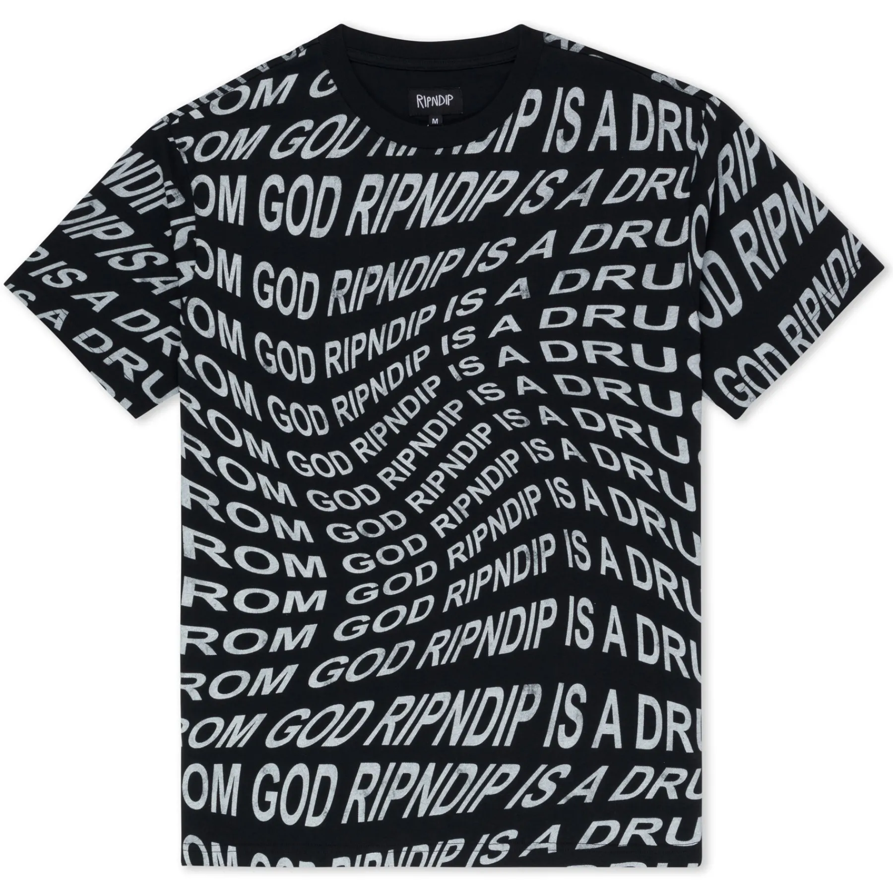 Ripndip Short Sleeve Tees|Stocking Stuffers<Drug From God Tee (Black)