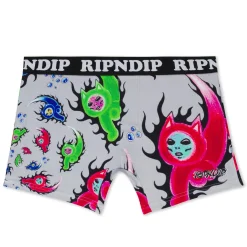 Ripndip Boxers|Womens<Ember Boxers (Dusty Grey)