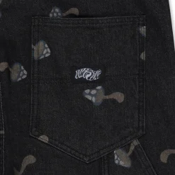 Ripndip Pants|Overalls<Euphoria Denim Overalls (Black)