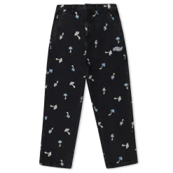 Ripndip Pants<Euphoria Wide Leg Denim Pants (Black Wash)