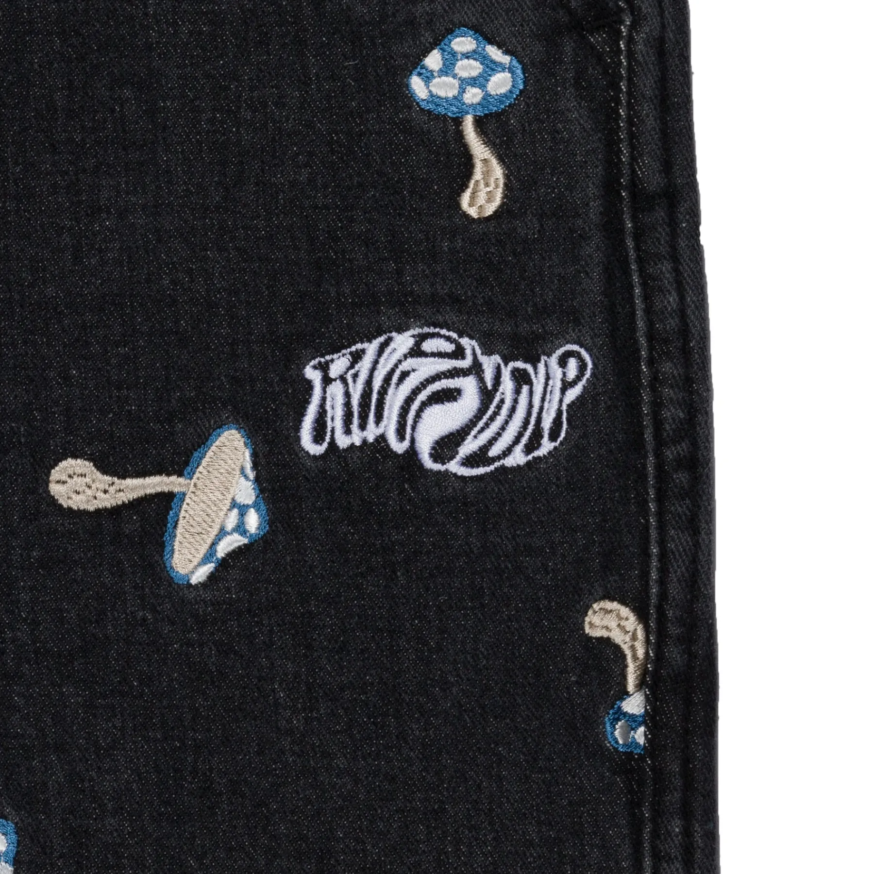 Ripndip Pants<Euphoria Wide Leg Denim Pants (Black Wash)