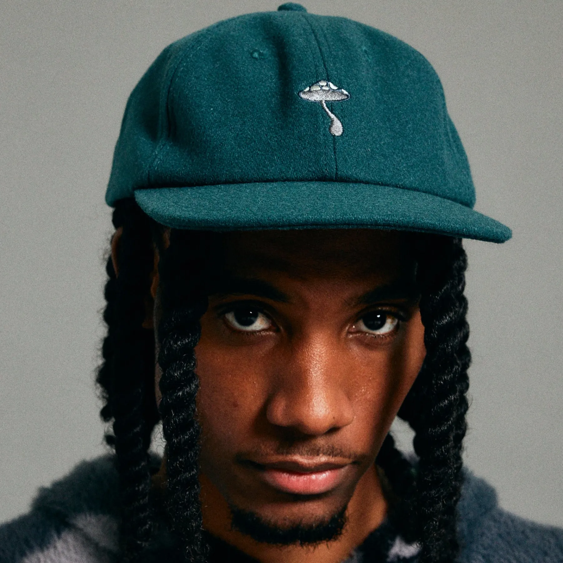 Ripndip Strapbacks / Snapbacks|Stocking Stuffers<Euphoria Wool Velcro 6 Panel Hat (Alpine Green)