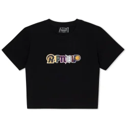 Ripndip Womens|Womens<Fan Fave Cropped Baby Tee (Black)