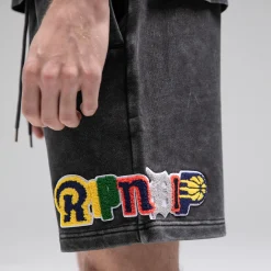 Ripndip Sweats|Shorts<Fan Fave Sweatshorts (Black Wash)
