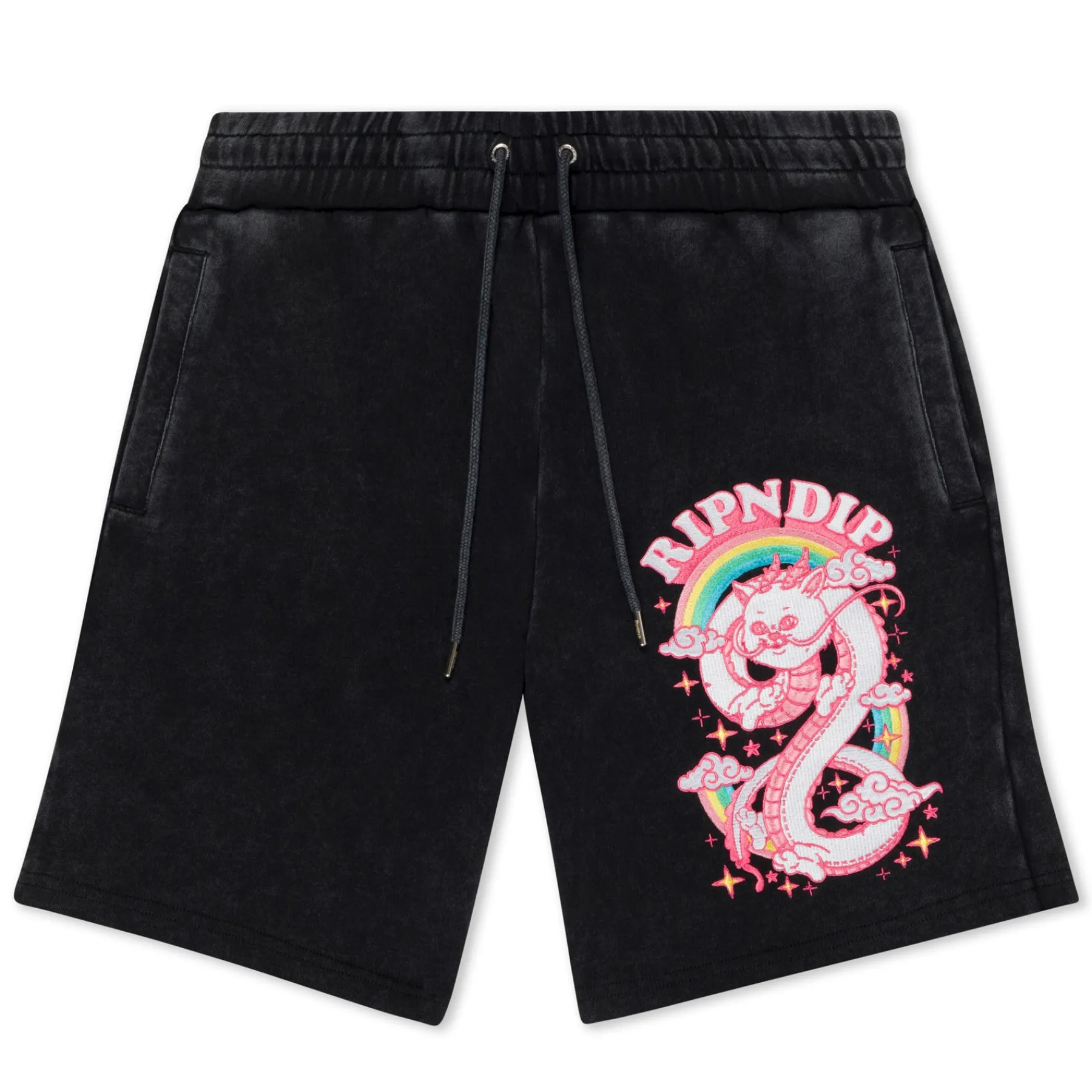 Ripndip Sweats|Shorts<Fantasy Nerm Sweatshorts (Black)