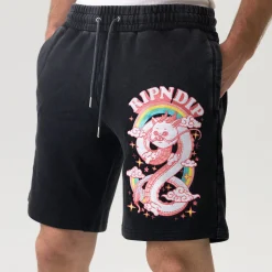 Ripndip Sweats|Shorts<Fantasy Nerm Sweatshorts (Black)